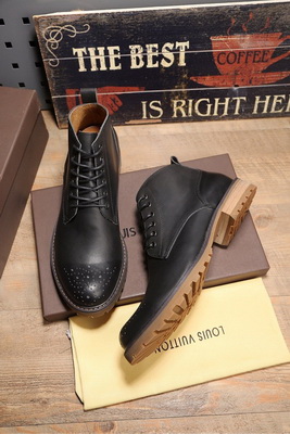 LV High-Top Fashion Men Shoes--085